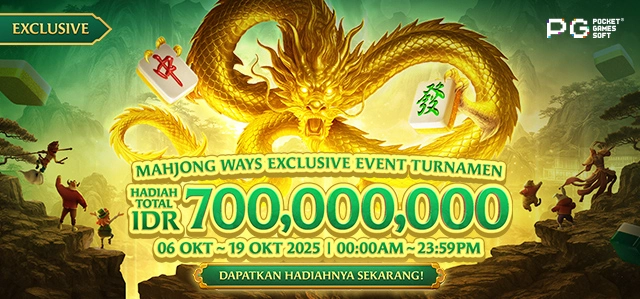 PG SOFT - MAHJONG WAYS EXCLUSIVE EVENT TURNAMEN
