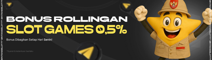 BONUS ROLLINGAN SLOT GAMES 0.5%