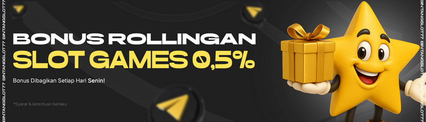 BONUS ROLLINGAN SLOT GAMES 0.5%
