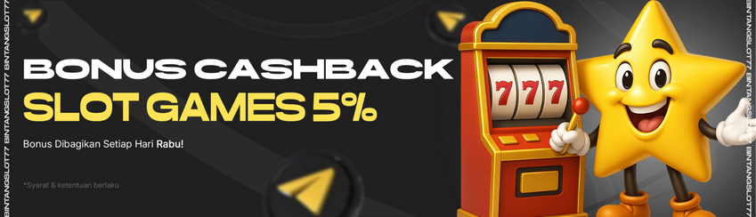 BONUS CASHBACK SLOT GAMES 5%