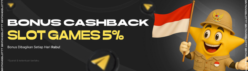 BONUS CASHBACK SLOT GAMES 5%