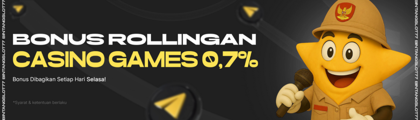 BONUS ROLLINGAN CASINO 0,7%